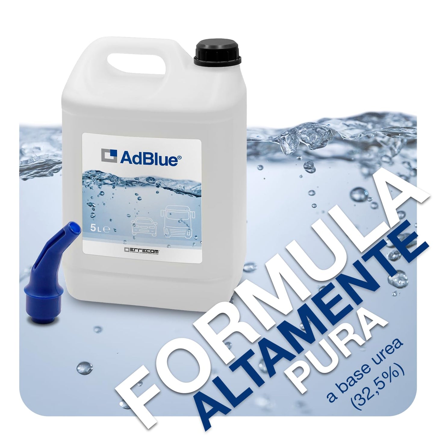 AdBlue 10 L (2 x 5 L) Diesel Engine Additive – NOx Emission Reduction, Urea Based, ISO 22241-1 Compliant