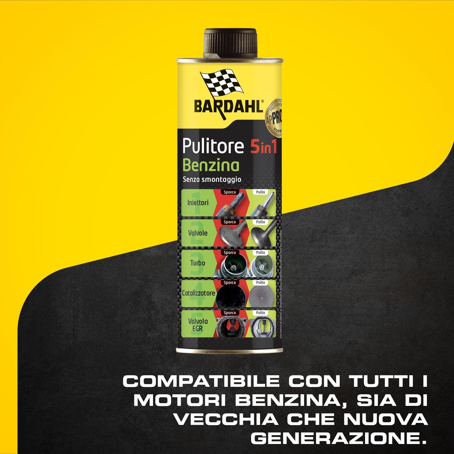 5-in-1 Petrol Cleaner – 500 ml Multifunctional Additive – Cleans Fuel System