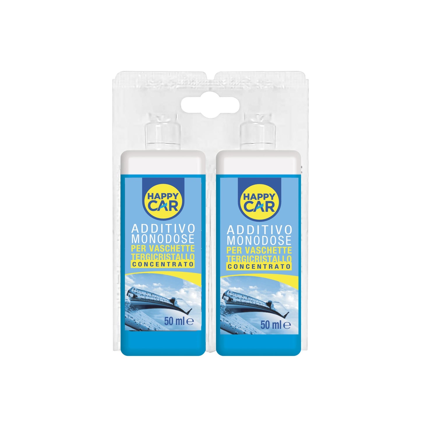 2 x 50ml Single-Dose Windshield Washer Fluid – Affordable Car Care