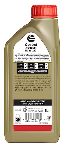 Castrol EDGE 0W-20 LL IV Fully Synthetic Engine Oil