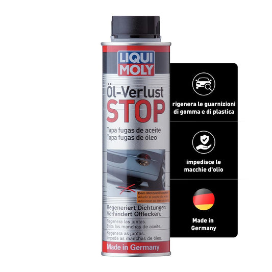 LIQUI MOLY Stop Oil Leaks – 300ml Engine Oil Additive, Seals Leaks
