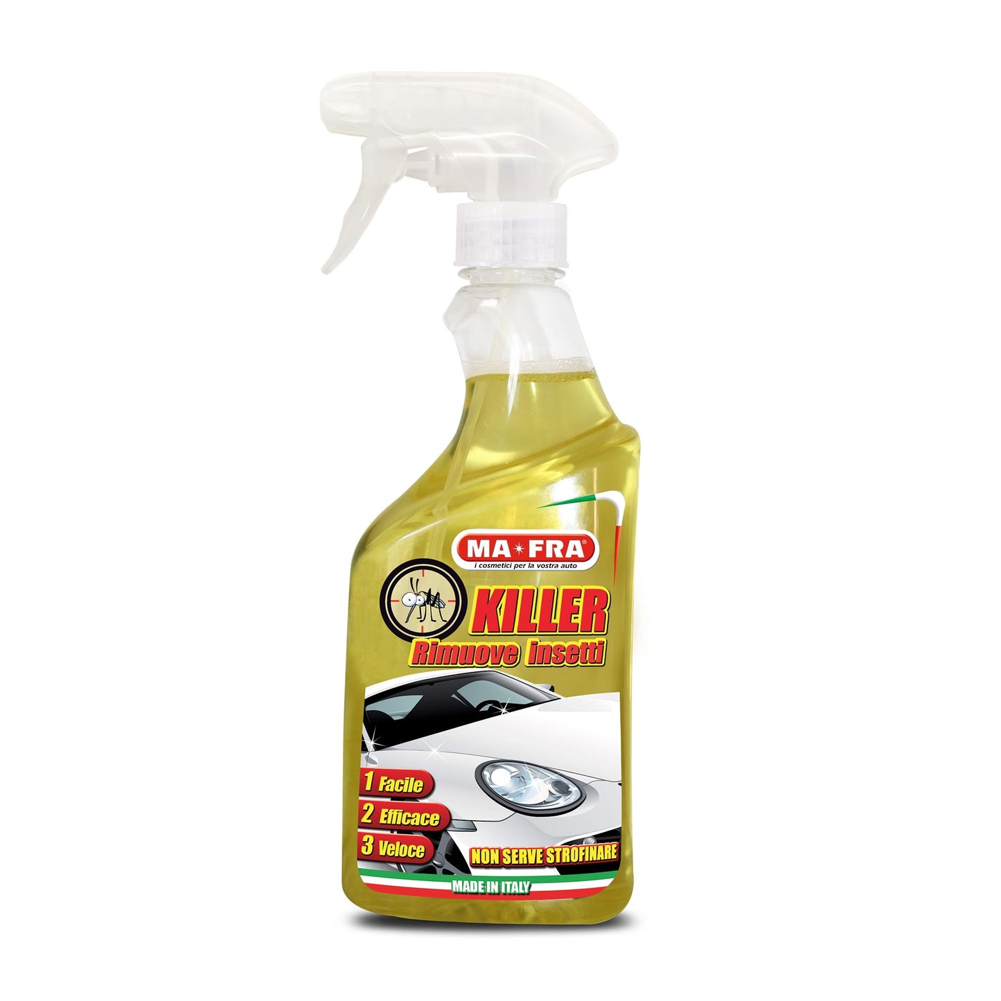 Killer Spray Cleaner for Cars – Removes Insects & Stains Quickly, 500 ml