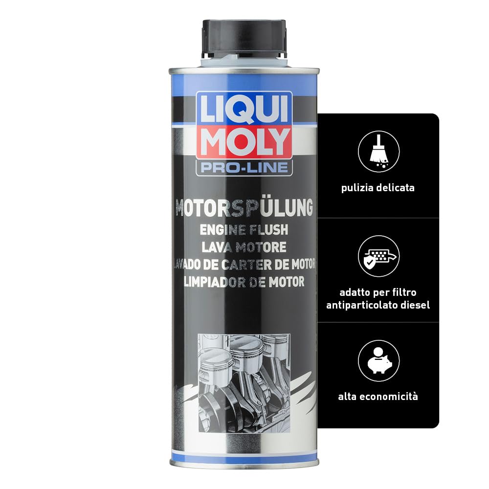 LIQUI MOLY Pro-Line Lava Motor 500ml – Engine Oil Additive for Deep Engine Cleaning