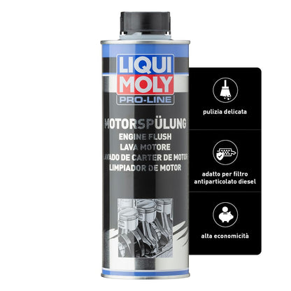 LIQUI MOLY Pro-Line Lava Motor 500ml – Engine Oil Additive for Deep Engine Cleaning