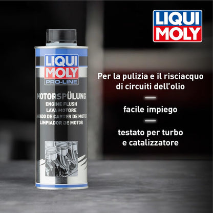 LIQUI MOLY Pro-Line Lava Motor 500ml – Engine Oil Additive for Deep Engine Cleaning