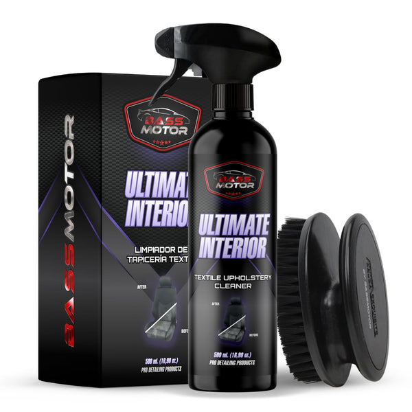Bass Motor Ultimate Interior 500ml – Fabric Cleaner for Car Seats and Mats