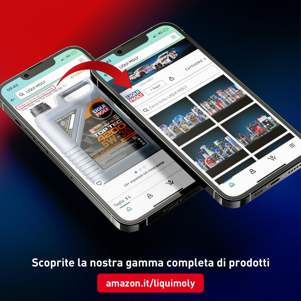 LIQUI MOLY Stop Oil Leaks – 300ml Engine Oil Additive, Seals Leaks