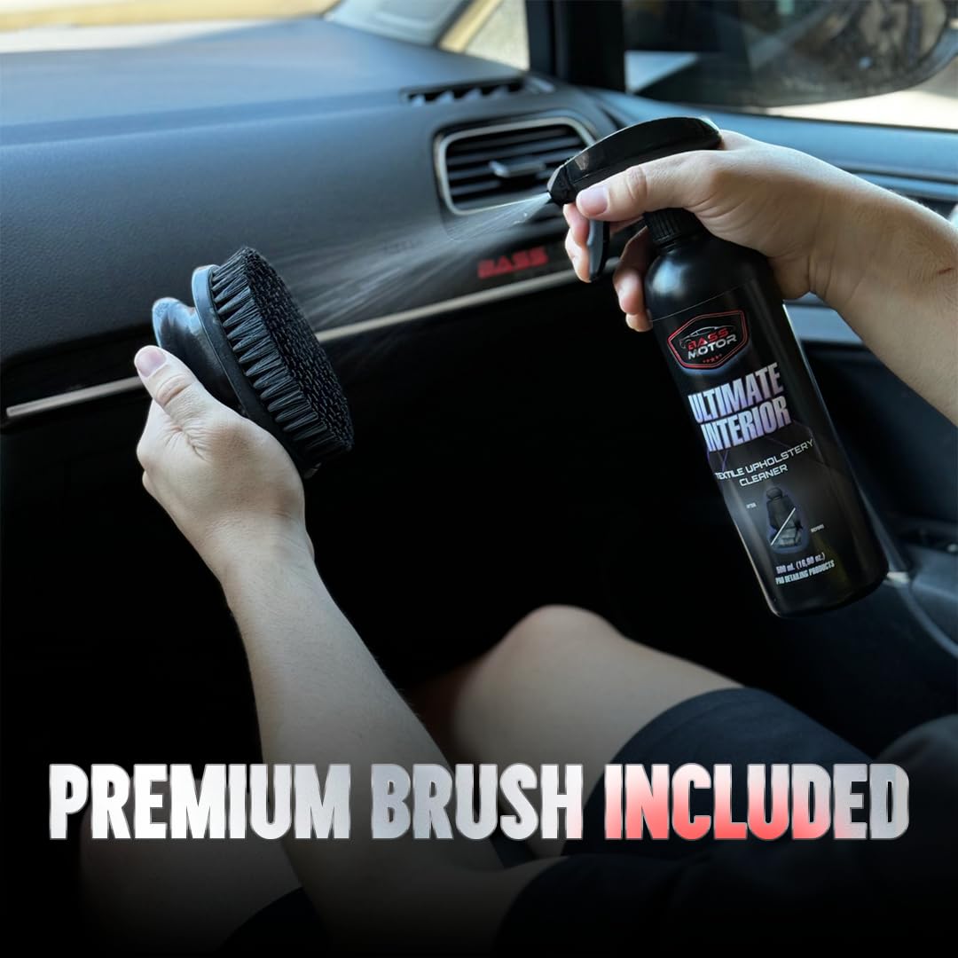 Bass Motor Ultimate Interior 500ml – Fabric Cleaner for Car Seats and Mats