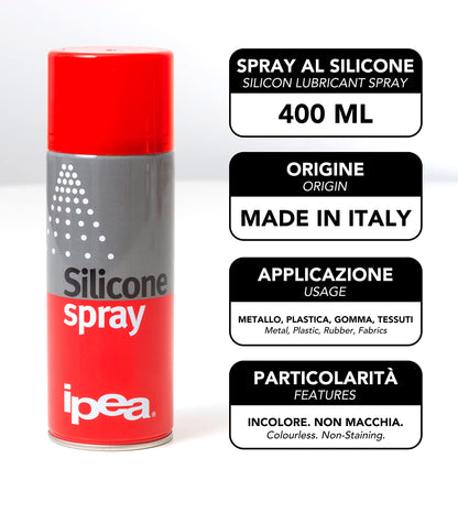 2 x 400 ml Silikon-Sprühgleitmittel – Farbloses, vielseitiges, schützendes und nicht klebendes Spray