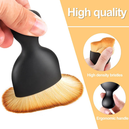 Autoinnenreinigungsbürste – 3-teiliges Set weicher Borstenbürsten für die Fahrzeugaufbereitung