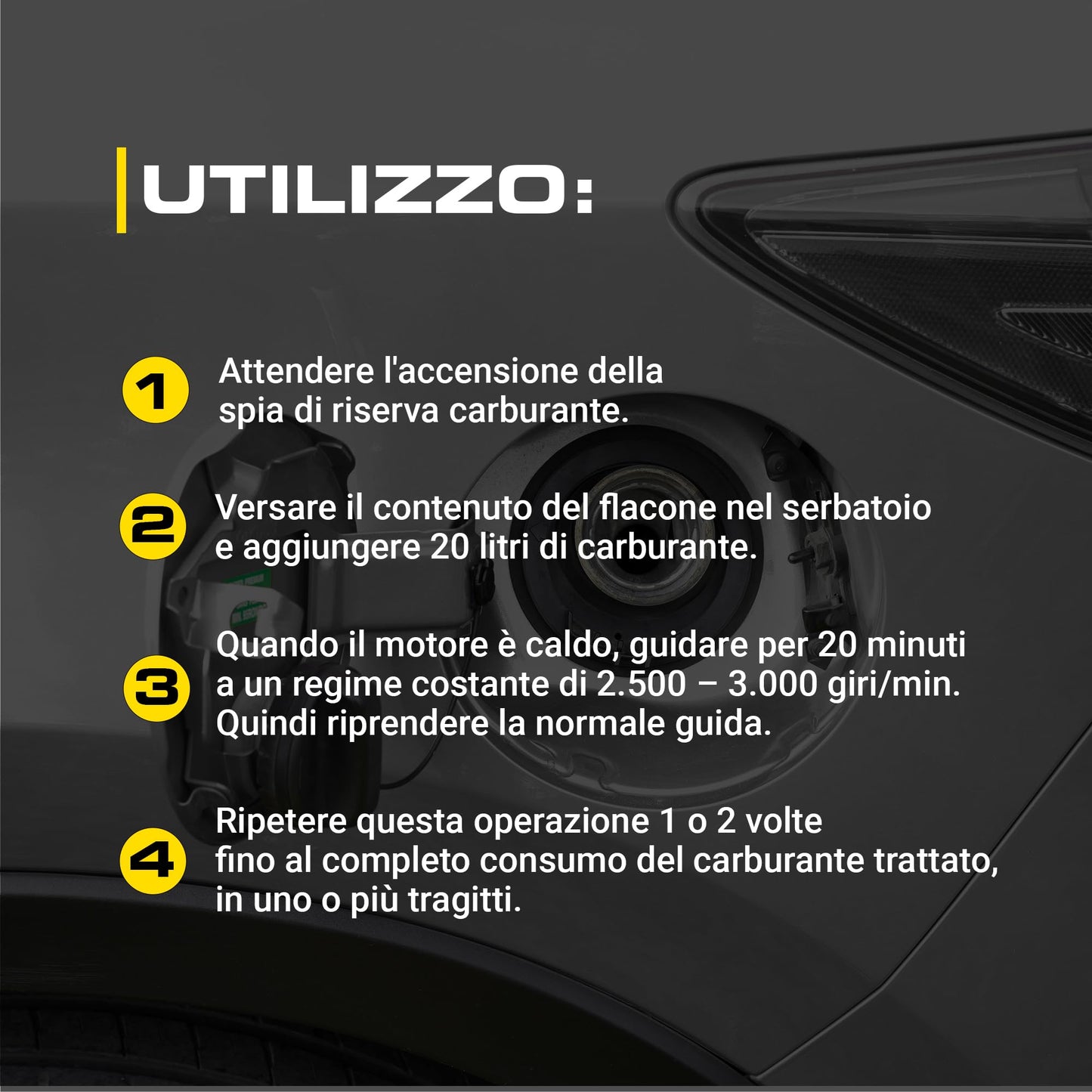 5-in-1 Dieselreiniger – Multifunktionales Additiv für die vollständige Reinigung von Dieselmotoren