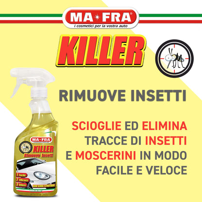 Killer Spray Cleaner for Cars – Removes Insects & Stains Quickly, 500 ml