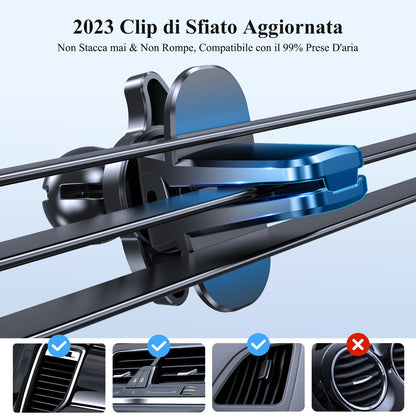 Miracase Universal-Autotelefonhalterung – 3-in-1-Halterung für Armaturenbrett, Windschutzscheibe und Lüftungsschlitze mit Saugnapf in Militärqualität