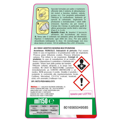 Multi-Function Petrol Additive – 150 ml Single-Dose Superconcentrate