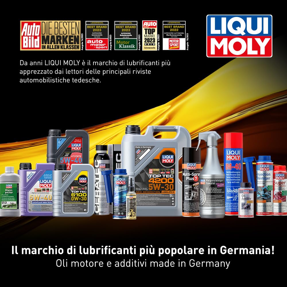 LIQUI MOLY Stop Oil Leaks – 300ml Engine Oil Additive, Seals Leaks