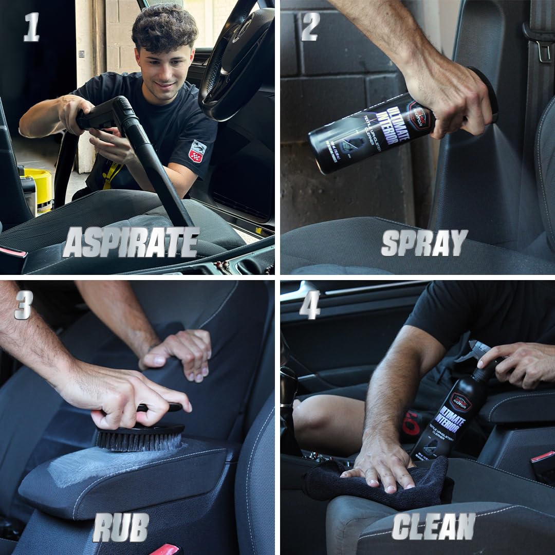 Bass Motor Ultimate Interior 500ml – Fabric Cleaner for Car Seats and Mats