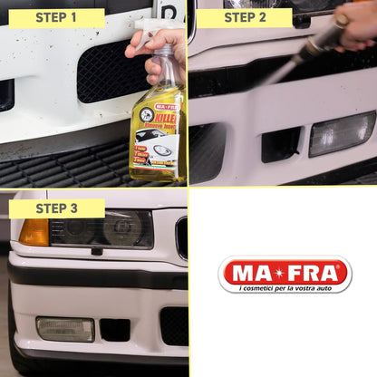 Killer Spray Cleaner for Cars – Removes Insects & Stains Quickly, 500 ml