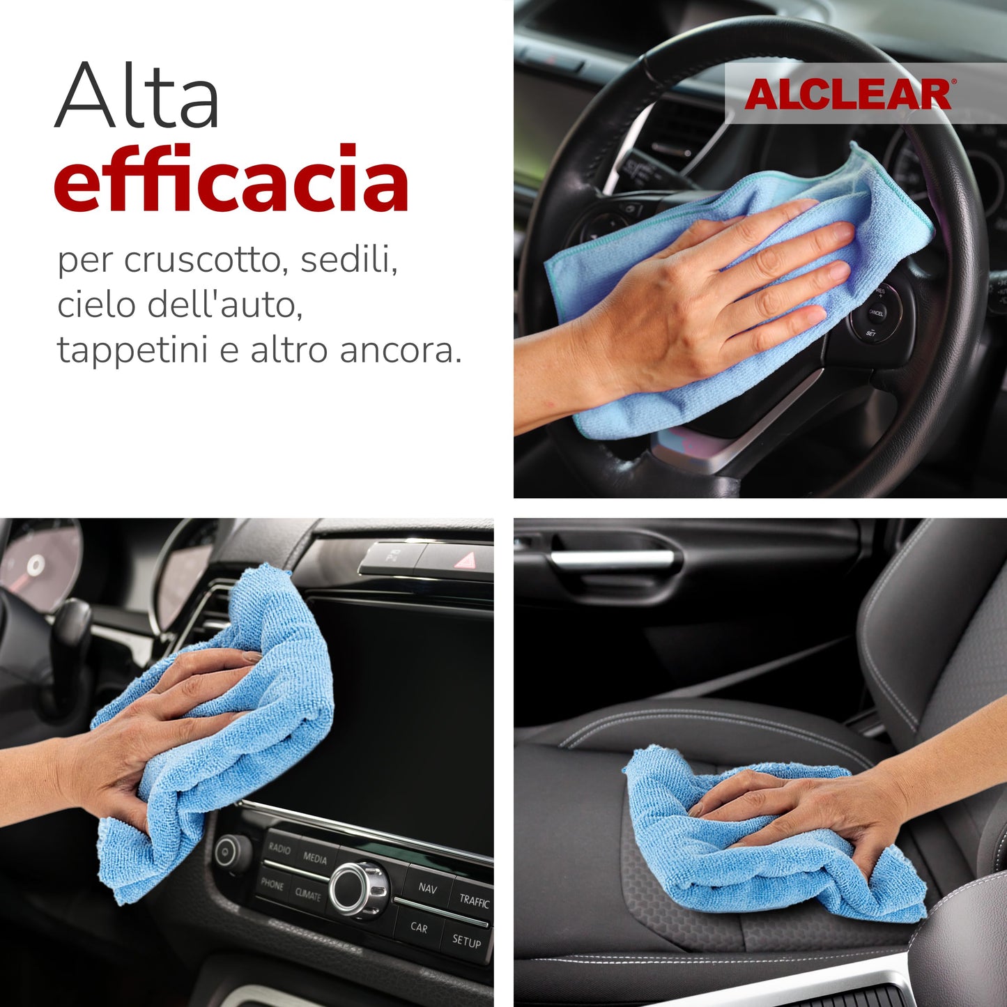 Car Interior Cleaner Spray – Dashboard, Fabrics, Faux Leather & Display