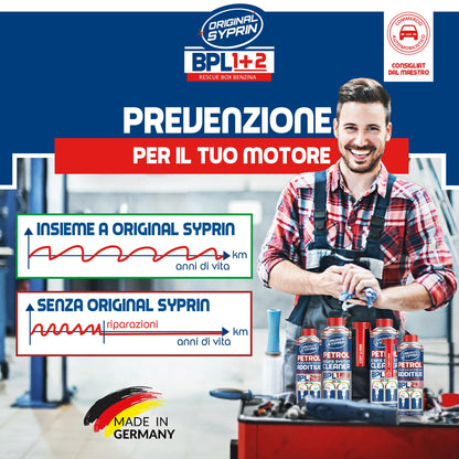 Fuel System Additive & Injector Cleaner – Engine Regenerating Treatment, 500 ml + 250 ml – For Petrol Engines, Turbo & Catalytic Converter Tested