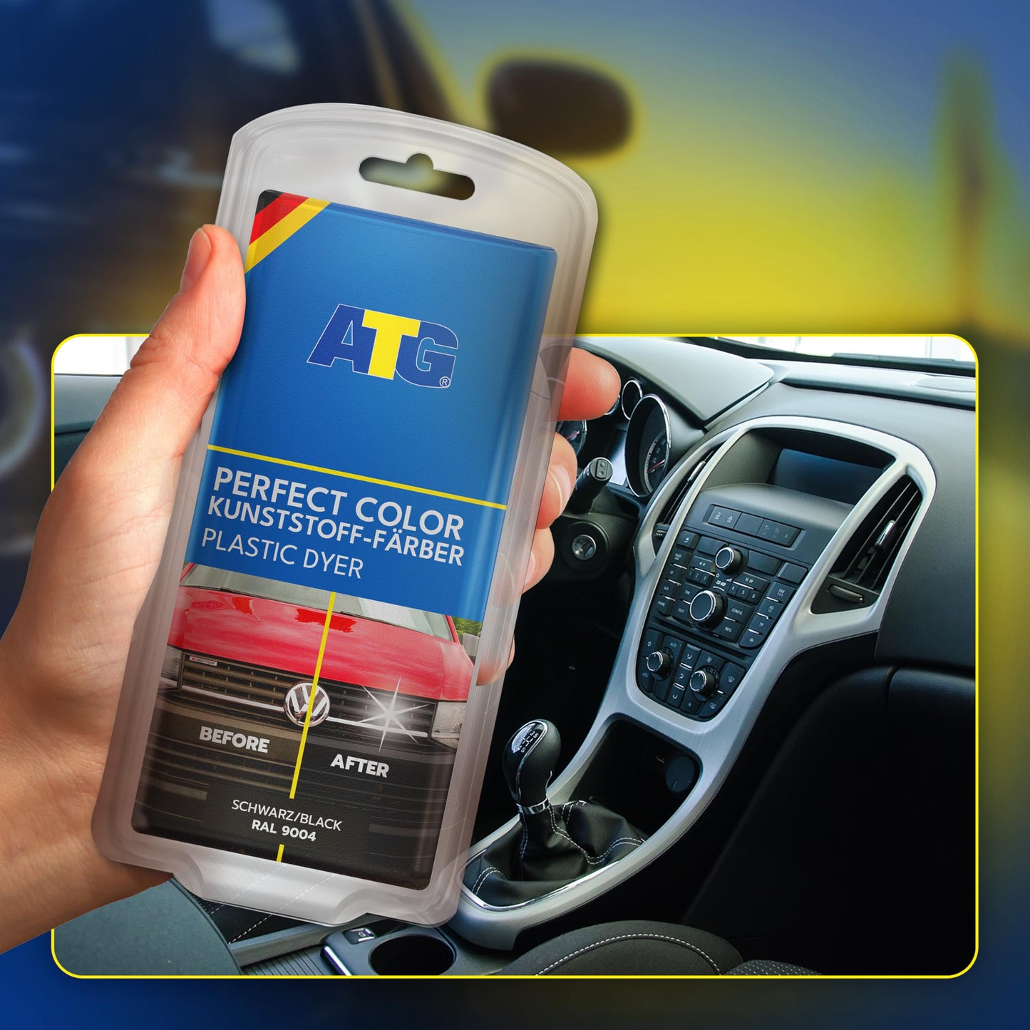 ATG Car Plastic Renovation Black – Exterior & Interior Plastic Restorer