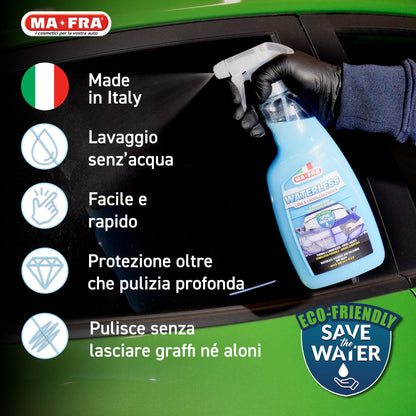 Waterless Wash & Polish – 750ml Dry Car Cleaning & Protection