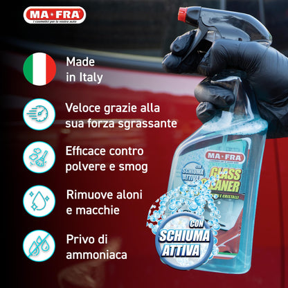 Glass Cleaner 500ml – Car Window Cleaner, Improves Visibility