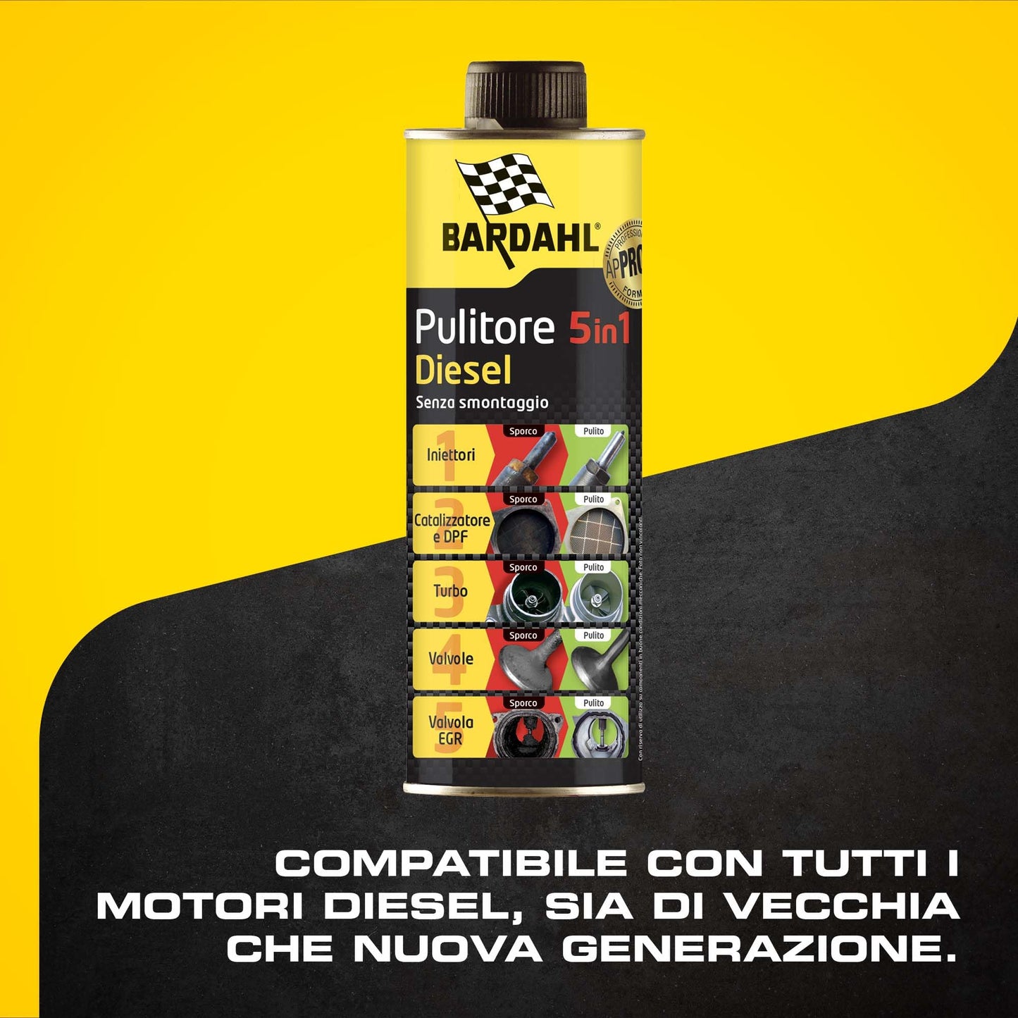 5-in-1 Dieselreiniger – Multifunktionales Additiv für die vollständige Reinigung von Dieselmotoren