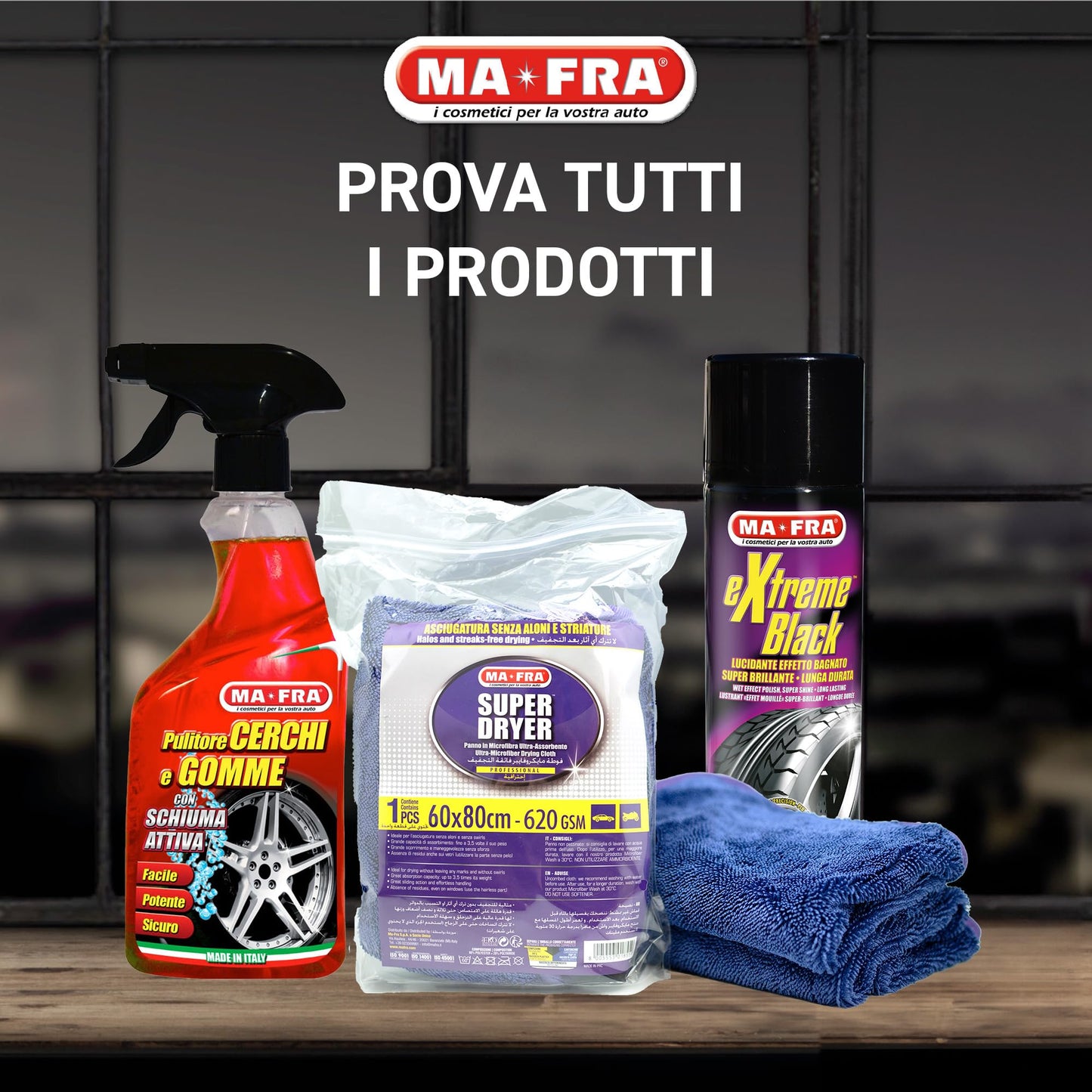 Wheel Kit – Complete Car Wheel Cleaning & Decontamination Set