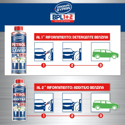 Fuel System Additive & Injector Cleaner – Engine Regenerating Treatment, 500 ml + 250 ml – For Petrol Engines, Turbo & Catalytic Converter Tested