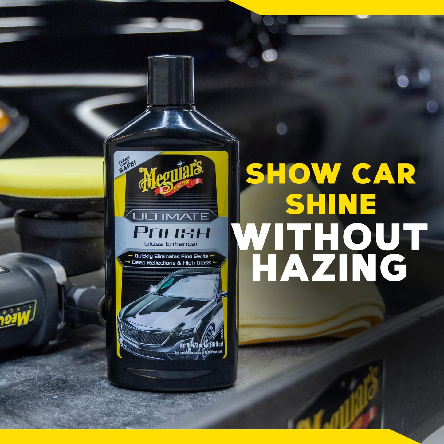 Meguiar’s Ultimate Polish 473 ml – High-Gloss Car Paint Polish