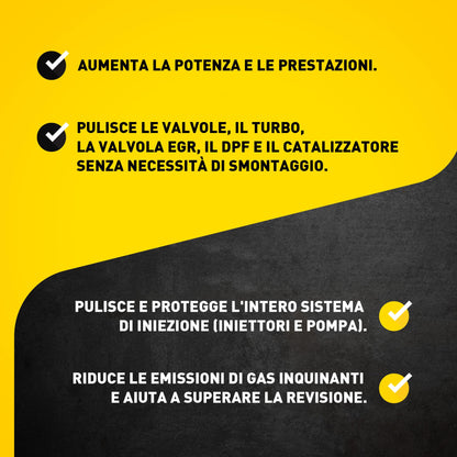 5-in-1 Dieselreiniger – Multifunktionales Additiv für die vollständige Reinigung von Dieselmotoren