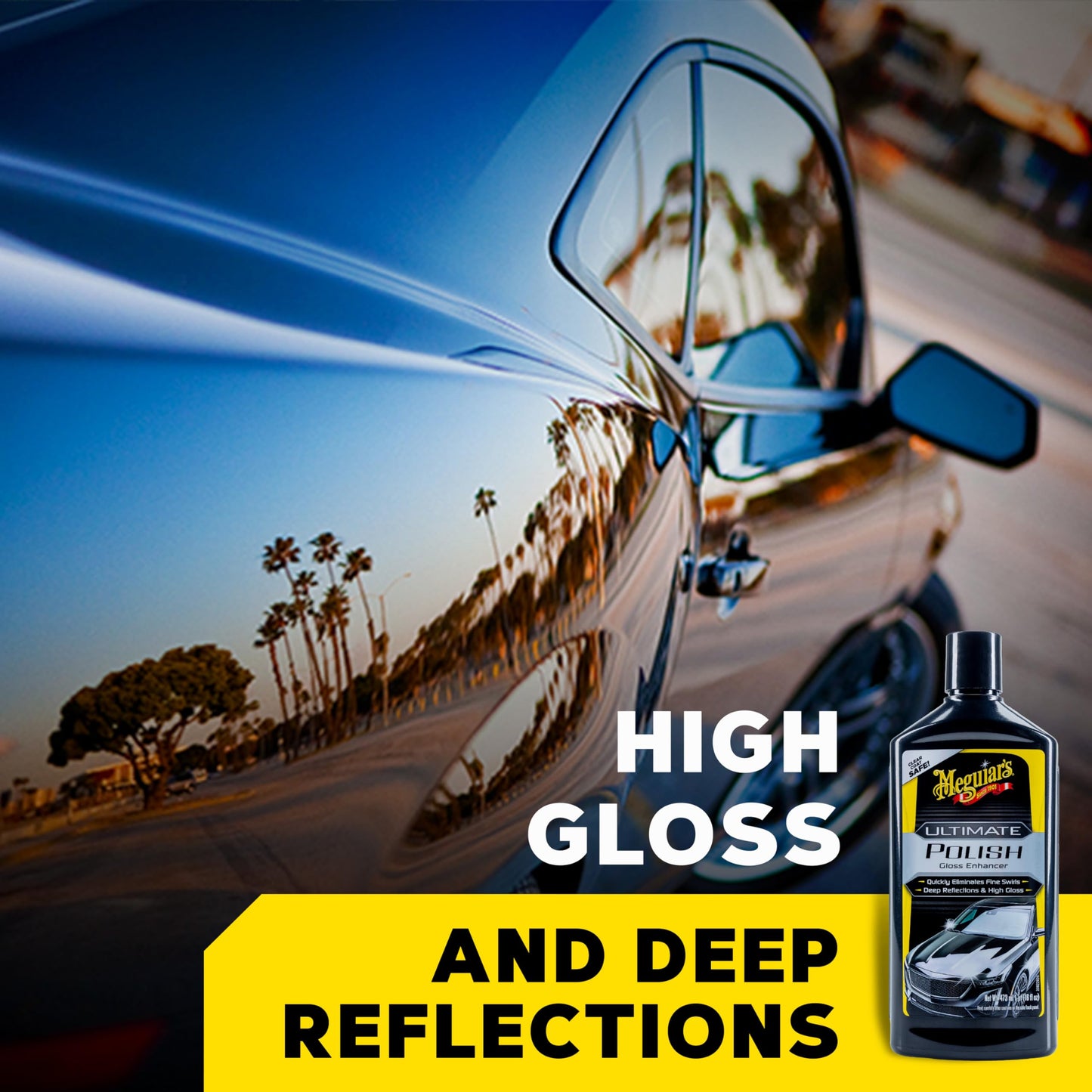 Meguiar’s Ultimate Polish 473 ml – High-Gloss Car Paint Polish