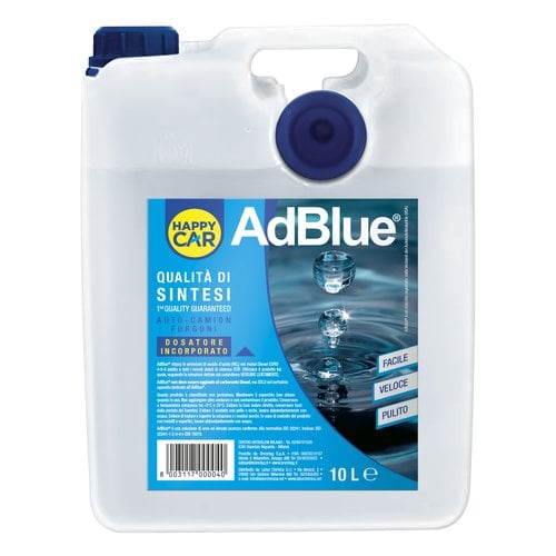 Brenntag AdBlue 10L with Pouring Spout – Diesel Exhaust Fluid (DEF)