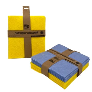 Pack of 10 Synthetic Cleaning Cloths 30x35cm – Durable Car Cleaning Accessory