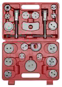 22-Piece Brake Piston Retraction Kit – Automotive Brake Tool