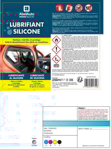 Abel Auto Silicone Lubricant 250ml – Exterior Maintenance Spray