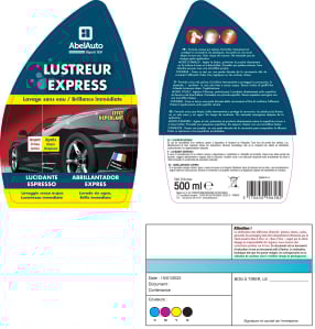 Abel Auto Lucidante Espresso 500ml – Waterless Car Wash & Shine