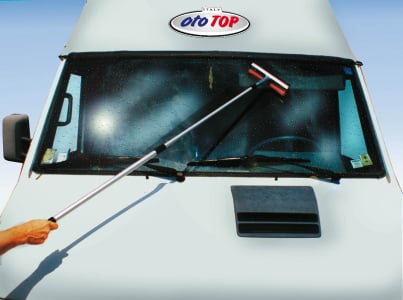 Glass Cleaner 25 cm with Telescopic Handle 75–130 cm – Cleaning Accessory