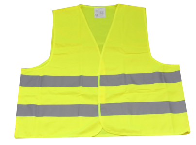 High-Visibility Safety Vest with Pocket – Emergency Accessory