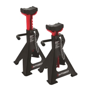 2-Pack 2-Ton Fixed Jack Stands – TÜV Certified Automotive Support
