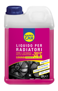 2L Red Radiator Coolant -20°C – Affordable Car Cooling Liquid